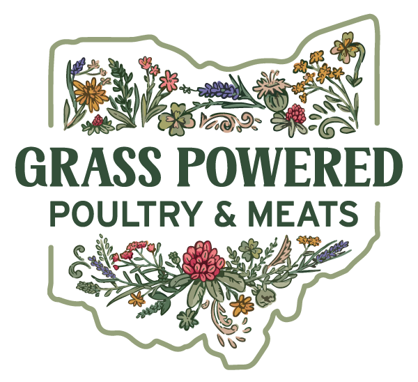 Grass Powered Meats logo